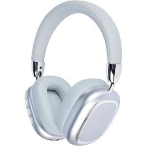 New Wireless Headset, Hifi Clear Call, Comfortable Fit With Head, Foldable, Rotatable, Stretchable. Compatible with Mobile Phones, Computers, MP3 and Other Devices. Wireless Headphones (Silvery)