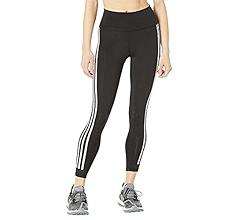 adidas Women's Optime Training Icons 3-Stripes 7/8 Tights, size M