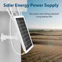 Solar WiFi Extender Outdoor, 15W Solar Powered WiFi Repeater, WiFi Extender Signal Booster Solar Battery, 2.4GHz Wireless Signal Booster WiFi Router, 26000mAh Battery, IP65 Waterproof, 200m Range