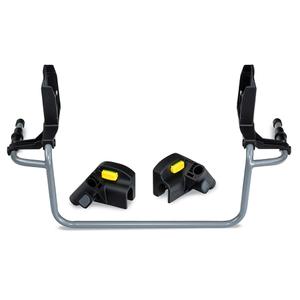 BOB Gear Single Jogging Stroller Adapter for Select Britax Infant Car Seats with ClickTight (Grey)