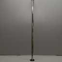 Moen Curved Adjustable Length Fixed Mount Single Shower Curtain Rod for Bathroom, Chrome Finish, CSR2160CH