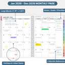 3 x 2026 Appointment Book, 30 Minutes-Hourly, Weekly  Monthly Calendar Planner 2026, Jan 2026 - Dec 2026, 8.5'' x 11'', 2026 Daily Planner with Tabs Pocket, Flexible Cover, Great for Office, Home, School (Light Blue)