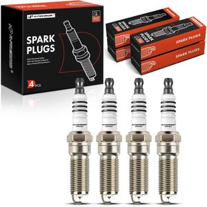 A-Premium Iridium Platinum Spark Plugs Compatible with Ford Focus 2012-2018, Transit Connect 2019-2021, EcoSport 2018-2020, 2.0L, Pack of 4