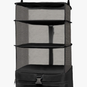 TABITORA Portable Hanging Travel Shelves Bag Packing Cube Organizer Suitcase Storage Large Capacity