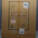HOMECOOKIN LED Irregular Bathroom Mirror with Lights, 24 x 32 Inch Asymmetrical Backlit LED Vanity Mirror for Wall, Anti Fog Mirror for Bathroom, 3 Colors and Dimmable Light, Horizontal/Vertical