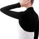 Daydance Modal Cotton Teens Women Bolero Shrug for Dance, Leotards, Dress (X-Small, Black)