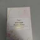 7 Color Galvanic Machines - Red Light Therapy for Face and Neck, Face Massager Tool for Wrinkles, Double Chin, Vibrating Facial Massager with Thermals, Pink