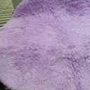 Amdrebio Light Purple Circle Round Rugs 4Ft for Girls Bedroom, Fluffy Fuzzy Area Rugs for Kids Room Decor Aesthetic, Soft Cute Furry Plush Shaggy Lavender Carpet for Living Room, Baby Nursery, Dorm