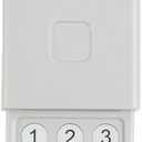 Garage Outlet Universal Garage Door Opener Keypad Replacement for Liftmaster Chamberlain Craftsman Genie Overhead Linear Wayne Dalton Stanley 315Mhz 390Mhz Dip Switch, Slide Down Cover (387LM)