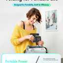 Wireless Charger iPhone Charging Station: 3 in 1 Charger Stand Multiple Devices for Apple - iPhone 17 16e 16 15 14 Pro Max 13 12 11 - Watch 10 9 8 7 6 5 4 3 2 SE and Ultra Series - Airpods 4 3 Pro (Black)