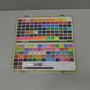 ARTISTRO Watercolor Paint Set 160 Colors - Vivid, Metallic & Neon, Portable Travel Set for Kids & Adults