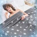 inhand Cooling Blanket Twin (60"x80"), College Dorm Essentials for Girls Guys,Summer Cold Blankets for Hot Sleepers & Night Sweats, Cool Lightweight Breathable Blanket for Twin Size Bed Ink Grey
