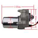 RedCap 2-Bolt Starter Motor for 50cc 70cc 90cc 110cc 125cc ATV Dirt Bike Go Kart Pit Bike Quad Fits TaoTao Roketa Coolster Jonway SunL Kazuma Baja SSR Lower Bottom Mount for 4-Stroke Chinese Engines