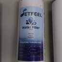 3-Pack Replacement for Whirlpool ED5FHEXLQ01 Refrigerator Water Filter - Compatible with Whirlpool 4396508, 4396510 Fridge Water Filter Cartridge