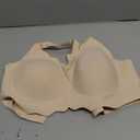 OEAK Women Jelly Bras No Underwire Scalloped Push Up Buttery Soft Tshirt Bra Seamless Full Coverage Convertible Everyday Bra L