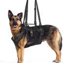 BENCMATE Dog Harness, Dog Lift Harness, Multipurpose Designed Harness with Reflective Strips, Dog Rehabilitation Lifts Vest for Old, Disabled, Joint Injuries, Arthritis, Paralysis Dogs(XX Large)