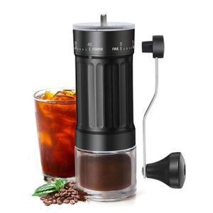 Manual Coffee Grinder With Ceramics Burr For Espresso,French Press,40 Adjustable Settings,Portable Hand Coffee Bean Mill For Home Use and Camping Travel,Coffee Bean Grinders With Hand Crank Manual Coffee Grinder With Ceramics Burr For Espresso,French Press,40 Adjustable Settings,Portable Hand Coffee Bean Mill For Home Use and Camping Travel,Coffee Bean Grinders With Hand Crank
