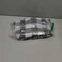 Flannel Shirt for Men Button Down Regular Fit Mens Flannel Shirt Long Sleeve Casual Plaid Flannel Shirt (X-Large, White/Black)