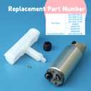 6C5-13907-00-00 6C5-13915-00-00 Fuel Pump Kit with Filter Compatible with Yamaha Outboard 4-Stroke F50HP F60HP F70HP F75HP F80HP F90HP 2005-2020, for 6C5-13910-10-00 880889t