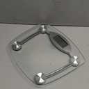 Taylor Digital Bathroom Scale, Body Weight Scale, Instant On and Off, 400 lb Capacity, Sturdy Clear Glass with Chrome-Finish Base