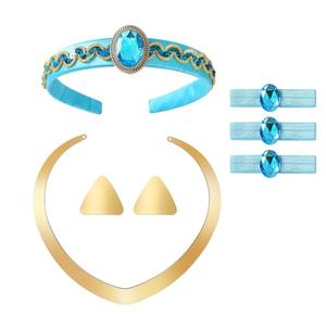 JiaDuo Princess Costume Accessories Set Women Halloween Dress Up Headband Hair Ties