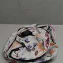 Watercolor Floral Laundry Basket Foldable With Handles Tote Bag Oxford Cloth Cute Flowers Laundry Hamper Clothes Storage Bucket Toy Organizer 18.9" x 16.5" For Bathroom/Laundry/Bedroom