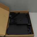 Car Back Seat Tray Table, Stable Foldable Auto Backseat Food Trays Desk for Rear Passenger Road Trip Eating & Work, Multifunctional Adjustable Travel Tray with Phone Drink Holder for Laptop iPad