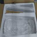 VOLISUN Battery Operated Wall Sconces Set of Two, Wireless Wall Sconces with Remote and Dimmable Bulbs, 9 Colors Battery Powered Wall Lights, Black Rechargeable Wall Lamps for Bedroom (23.6 inch)