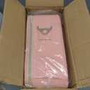 Large Travel Makeup Bag with LED Mirror, 3-Color Stepless Dimming Stand Mirror Detachable, with Adjustable Divider, Makeup Brush Holder Storage (Pink)