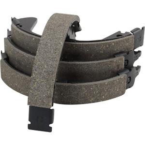 TRQ Rear Parking Brake Shoe Set Compatible with 2017-2020 Genesis G80 2015-2016 Hyundai