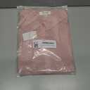 TOUSYEA Sleep Shirts for Women Button Down Shirts Long Sleeve Sleepwear Swimsuit Cover Ups Soft Pajama Tops (Pink, XXL)