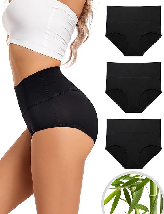 EcoPeriod Period Underwear for Women Heavy Flow, Leakproof Menstrual Underwear Seamless Period Panties, No Show Panty  XS