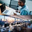 19 Inch - 16:10 Aspect Ratio - Computer Privacy Screen Filter for Widescreen Monitor - Anti-Glare - Anti-Scratch Protector Film - Protects Your Eyes from Harmful Glare and Blue Light