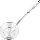 Amazon.com: Hiware Solid Stainless Steel Spider Strainer Skimmer Ladle, Kitchen Utensils Wire Strainer Pasta Spoon, 7 Inch: Home & Kitchen