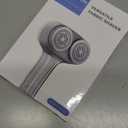 VASSON Fabric Shaver, Electric Lint Remover, Rechargeable Lint Shaver, Sweater Shavers to Remove Pilling, Large Fuzz Remover for Clothes Couch Furniture (Greyish White)