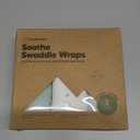 3-Pack Organic Baby Swaddle Sleep Sacks - Swaddles for Newborns, Infant 0-3 Months, Baby Girls, Boys, Soft & Snug Newborn Sleep Sack, Nursery Swaddling Blankets (Bunnies)