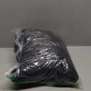 Reebok Mens Puffer Jacket - Lightweight Quilted Glacier Shield Plus Size Puffer Jackets for Men - Insulated Mens Winter Coats (Small, Solid Black)