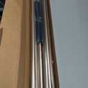Ivilon Window Curtain Rod End Cap - 1 inch Pole. 120 to 240 Inch. Warm Gold