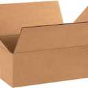 AVIDITI Shipping Boxes Medium 12"L x 9"W x 4"H, 25-Pack | Corrugated Cardboard Box for Moving, Mailing, Packing and Storage 12x9x4