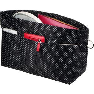 Vercord Handbag Purse Tote Pocketbook Organizer Insert Zipper Closure 11 Pockets 3 Sizes Many Colors