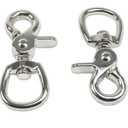 Southwestern Equine Trigger Snap Round Eye - 2 Pack (5/8")