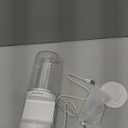 Automatic Mouthwash Dispenser for Bathroom,Bathroom Accessories 19.4 Fl Oz Dispensers with Magnetic Cups,Wall Mounted Dispenser,Suitable for All Age Groups,White