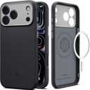 Spigen for iPhone 17 Pro Case, Nano Pop MagFit [TPU Covered Camera Control] [Compatible with MagSafe] - Black Sesame