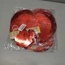 2 x 32 Pcs Valentines Day Hanging Hearts Decorations 3D Heart Hanging Decoration, red Heart Ornament for Valentine Day Wedding Anniversary Engagement Romantic Decorations Special Night Party Supplies