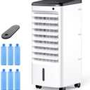 Amazon.com: Windowless Portable Air Conditoners, 3-IN-1 Portable AC with Remote, 3 Modes 3 Speeds, 1Gal Tank & 12H Timer, 65 Oscillation, Fast Cooling Quiet Ventless Swamp Cooler for Room Home Office, Off White : Home & Kitchen