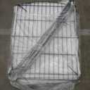 Garden Fencing Animal Barrier 12Pcs, 10 Panels + 2 Gate, 30in (H) x 23.6ft (L), No Dig Fence, Rustproof Metal, Flower Edging for Yard & Patio Outdoor Landscape, Arched