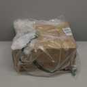 CEROELDA Small Bathroom Trash Can with Lid Soft Close-5L/1.3 Gal Slim Garbage Can-Metal Step Wastebasket-Rectangle Narrow Waste Bin for Office, Bedroom, Toilet, Live Room-Black