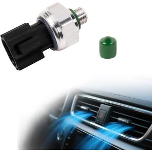 Upgraded Accent/Sonata/Forte A/C Pressure Switch, Compatible with Sonata Santa FE Accent Azera Elantra Tucson, Forte O-ptima Sorento, HVAC Pressure Transducer Replace#977213K000, 977211G000