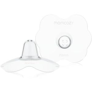 Momcozy NS007 Floral Nipple Shield for Flat or Inverted Nipple, 20mm, Pack of 1 