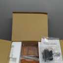 Vinyl Record Player with Speakers,Bluetooth Portable Turntable for Vinyl Records,Phonograph LP Player with 3 Speed USB RCA in Vintage Brown